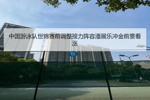 中国游泳队世锦赛前调整接力阵容潘展乐冲金前景看涨 | BOYUSPORTS